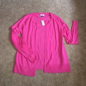 NWT Old Navy Cardigan pink